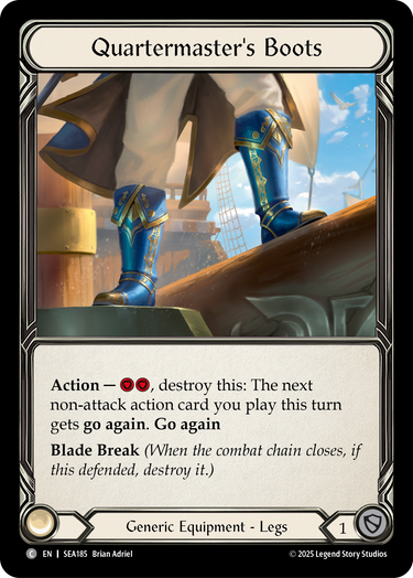 Quartermaster's Boots (Treasure Pack)